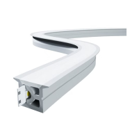 Perfil de embutir para iluminação interna da Construlux Iluminação, ideal para projetos modernos com acabamento discreto e elegante.